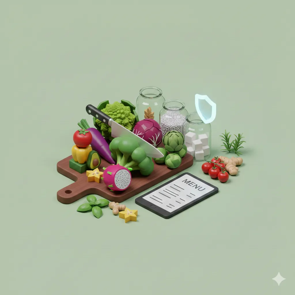 Cocina vegetal y cocina especial con intolerancias