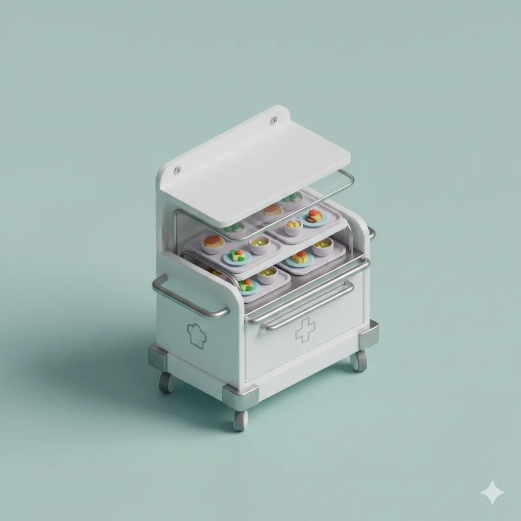 El servicio de comidas en centros sanitarios y sociosanitarios