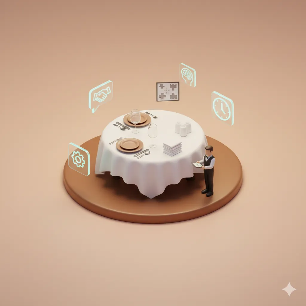 Habilidades y competencias en la gestión del servicio de sala en restauración