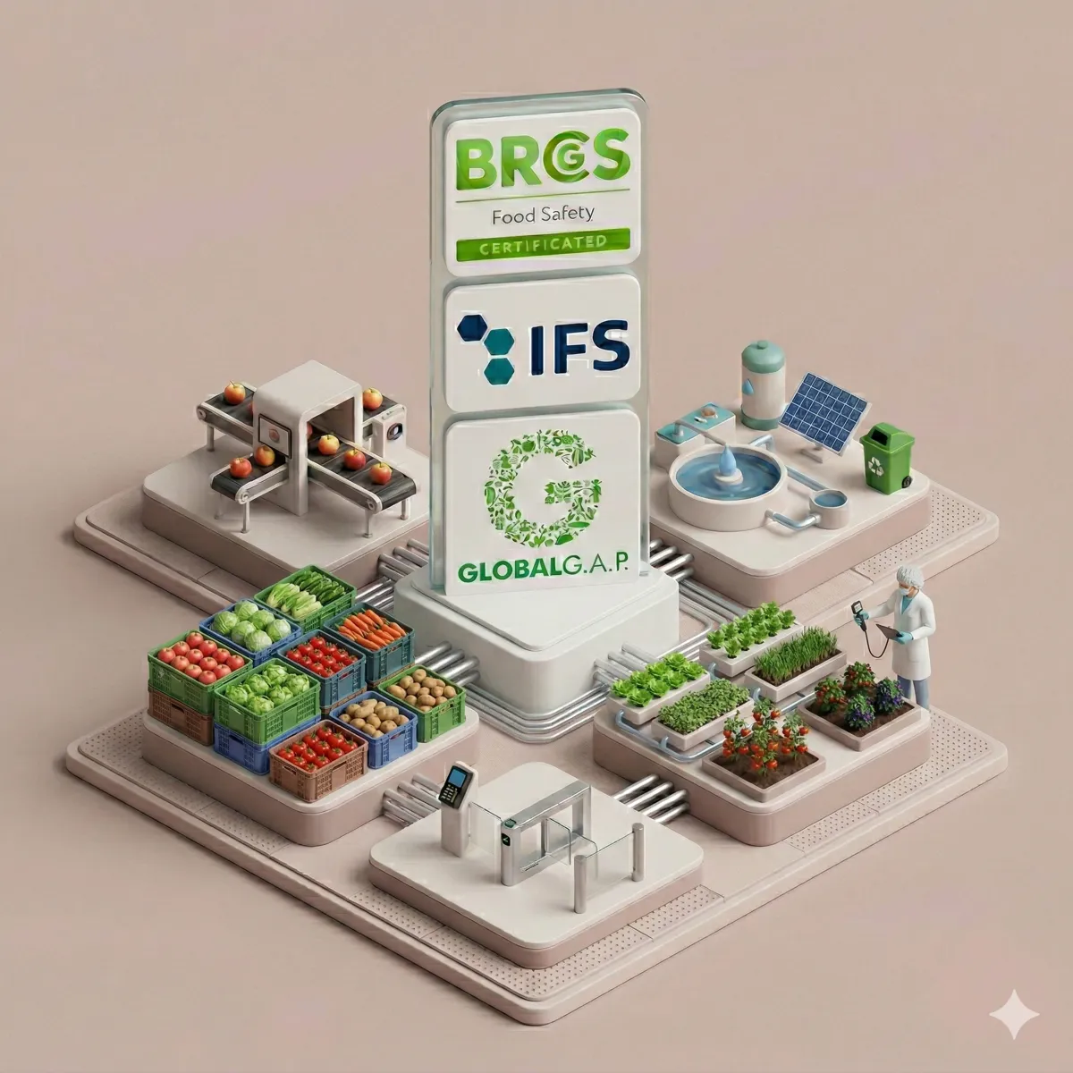 Implantación de sistemas de calidad, PRL y medio ambientales en empresas agroalimentarias