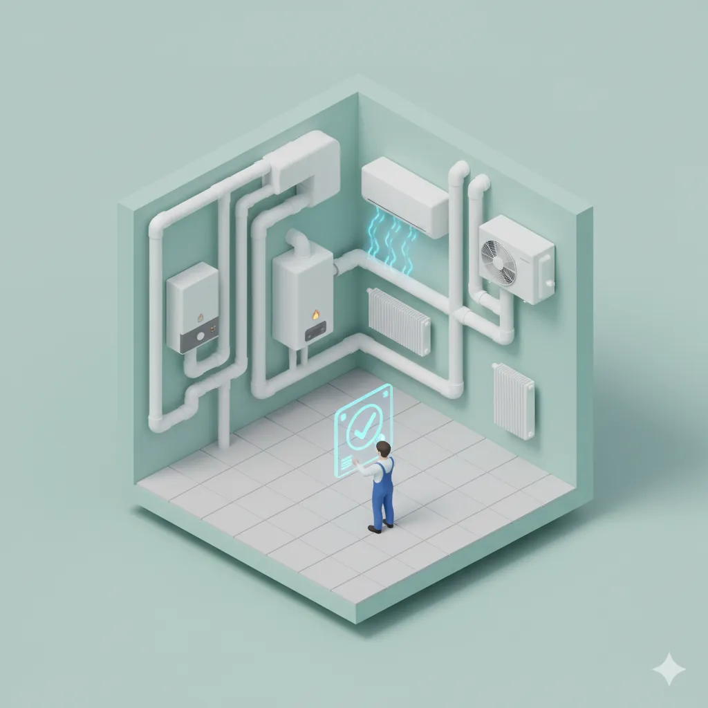 Instalación de climatización eficiente