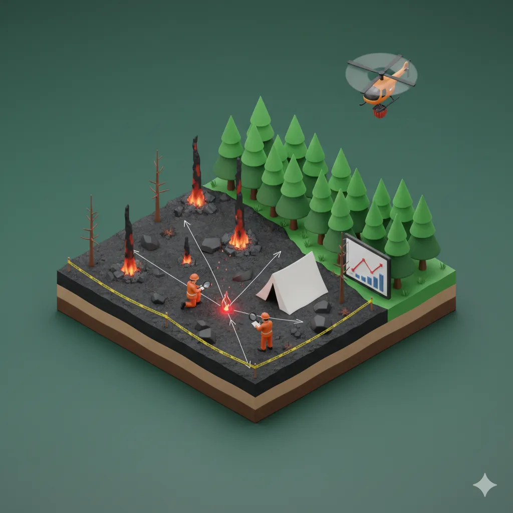 Investigación de incendios forestales
